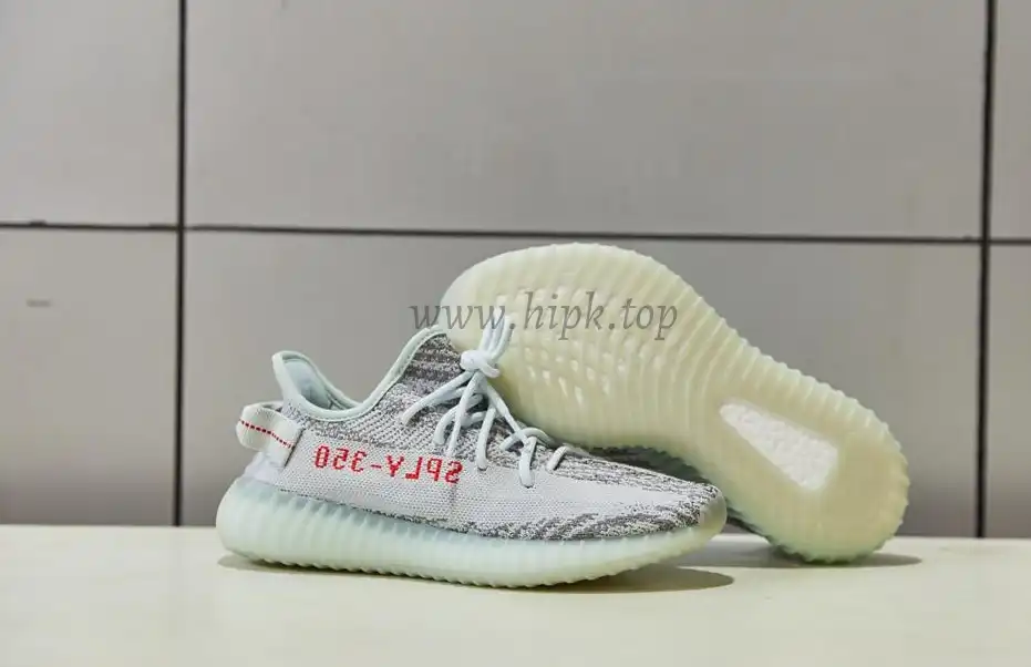 PK God Yeezy 350 V2 blue tint WITH REAL PREMEKNIT FROM HUAYIYI WHICH OFFER PRIMEKNIT TO ADIDAS DIRECTLY