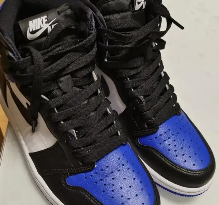 PKGod air Jordan 1 retro high OG white royal retail materials ready to ship