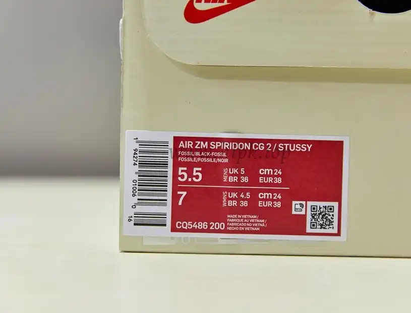 PKGod exclusive Stussy X Nike air zoom spiridon CG2 retail materials ready to ship