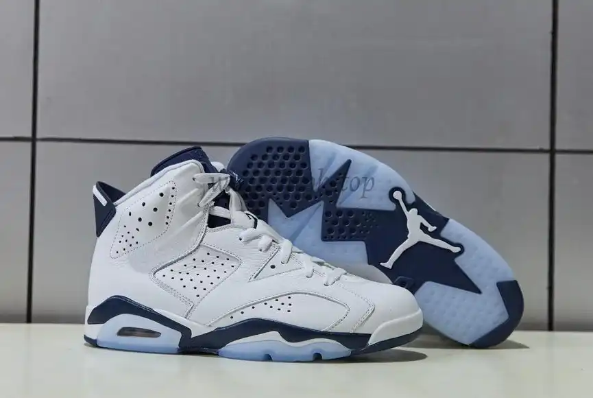 Pk God Air Jordan 6 Retro midnight navy retail materials ready to ship