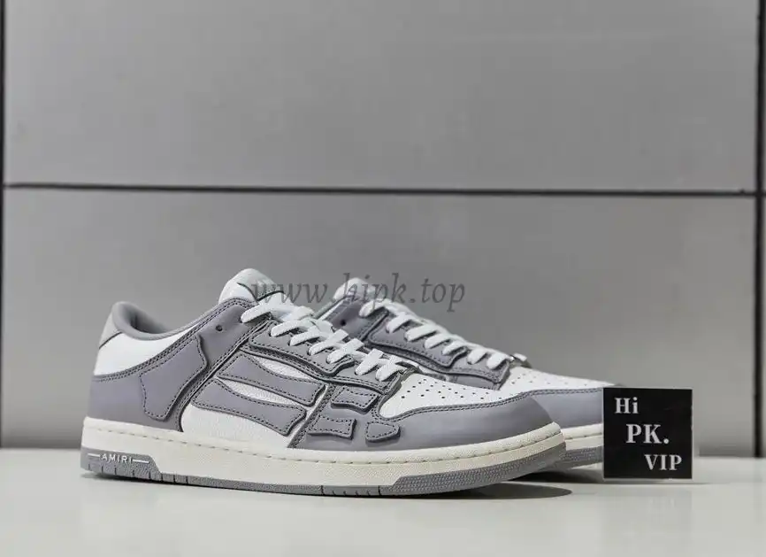 Pk God Amiri Men’s Skel LOW Sneakers GREY retail materials ready to ship