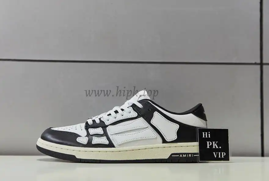 Pk God Amiri Men’s Skel LOW Sneakers WHITE retail materials ready to ship