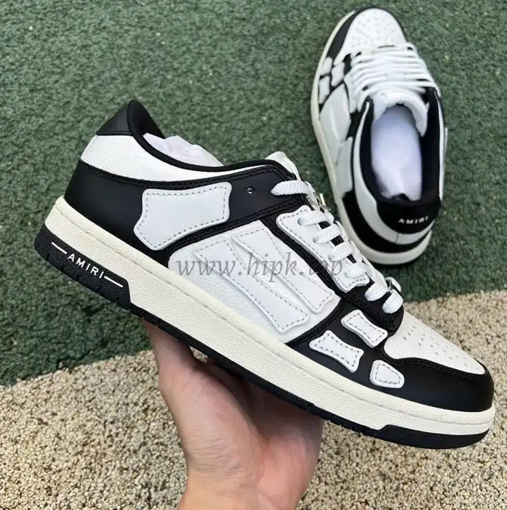 Pk God Amiri Men’s Skel LOW Sneakers WHITE retail materials ready to ship