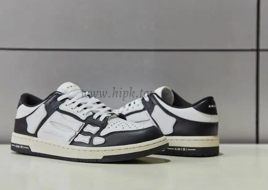 Pk God Amiri Men’s Skel LOW Sneakers WHITE retail materials ready to ship