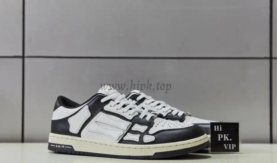 Pk God Amiri Men’s Skel LOW Sneakers WHITE retail materials ready to ship