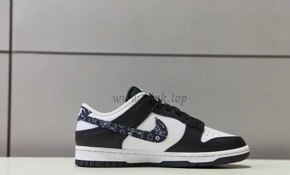 Pk God Nike Dunk Low Black Paisley retail materials ready to ship