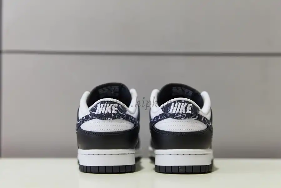 Pk God Nike Dunk Low Black Paisley retail materials ready to ship