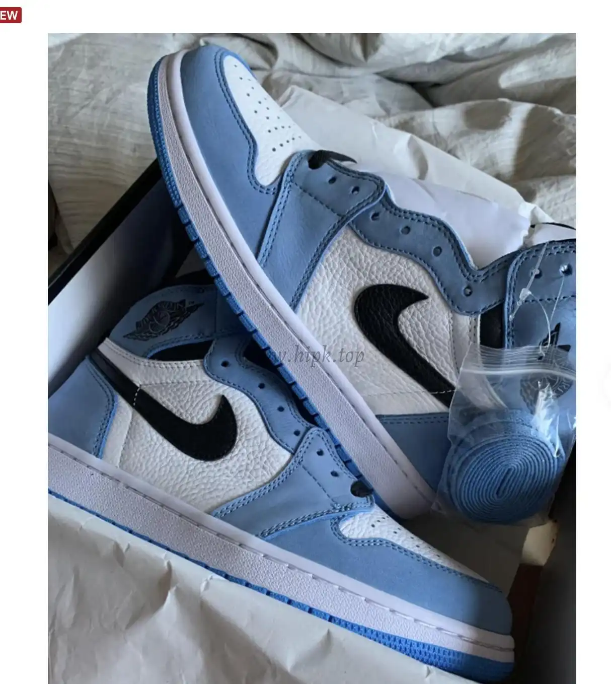 Pk God air Jordan 1 high OG university blue retail materials ready to ship