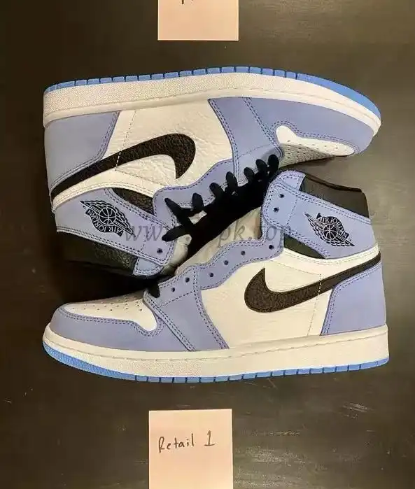 Pk God air Jordan 1 high OG university blue retail materials ready to ship