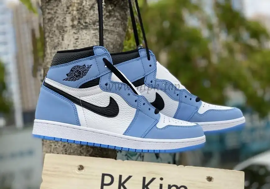 Pk God air Jordan 1 high OG university blue retail materials ready to ship