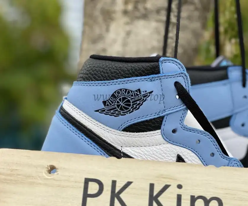 Pk God air Jordan 1 high OG university blue retail materials ready to ship