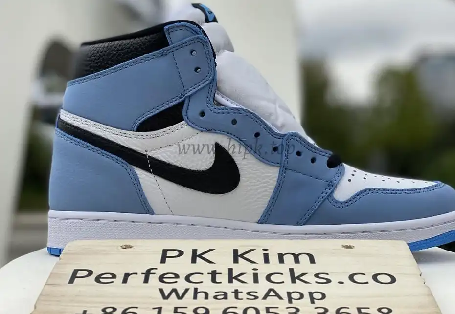 Pk God air Jordan 1 high OG university blue retail materials ready to ship