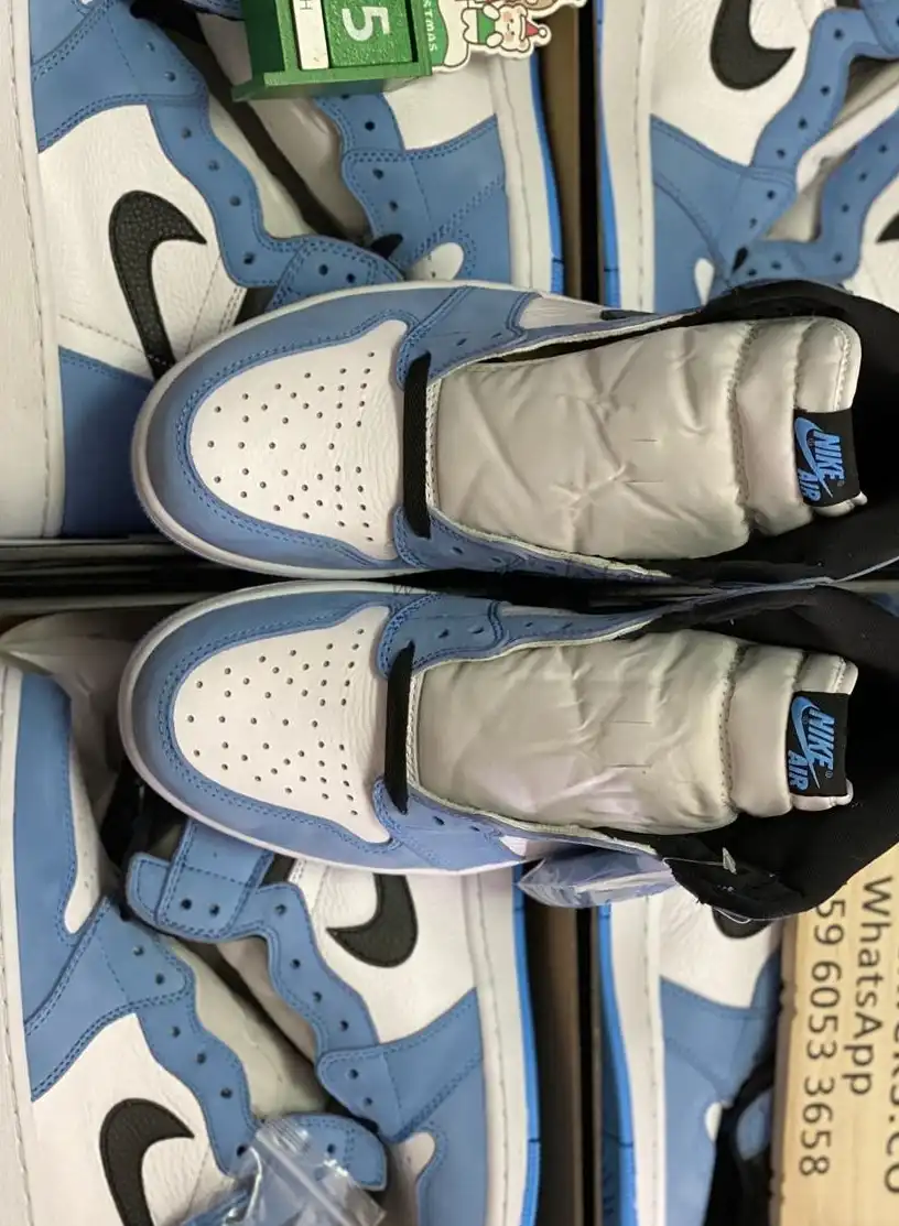 Pk God air Jordan 1 high OG university blue retail materials ready to ship