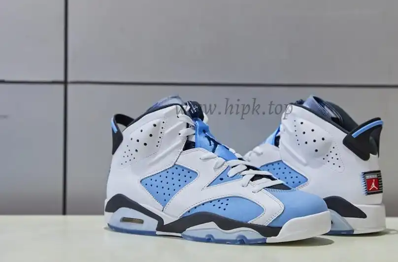 Pk God air Jordan 6 retro university blue retail materials ready to ship