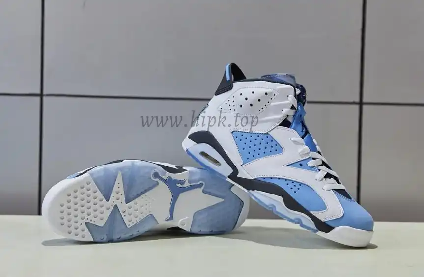 Pk God air Jordan 6 retro university blue retail materials ready to ship