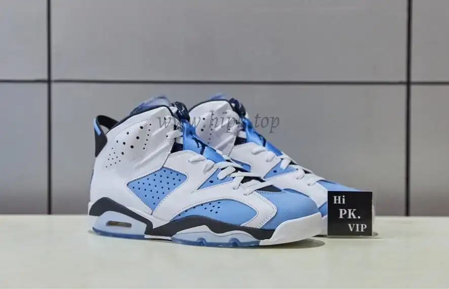 Pk God air Jordan 6 retro university blue retail materials ready to ship