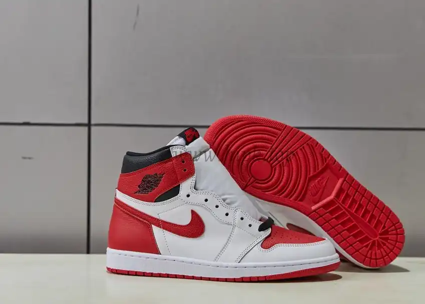 Pk God air jordan 1 retro heritage retail materials ready on March 20th