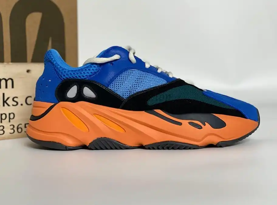 Pk god yeezy boost 700 Sun blue retail materials ready to ship