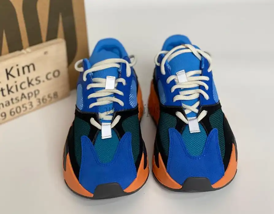 Pk god yeezy boost 700 Sun blue retail materials ready to ship