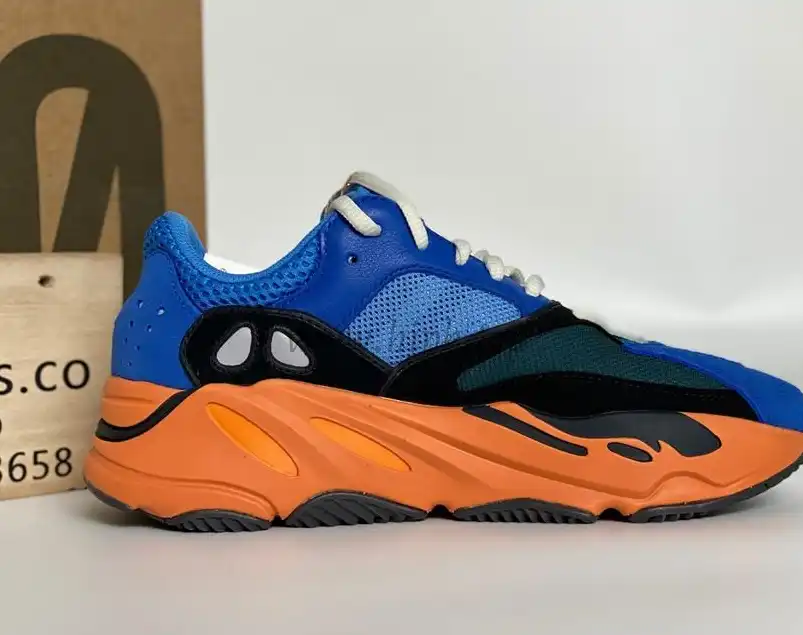 Pk god yeezy boost 700 Sun blue retail materials ready to ship