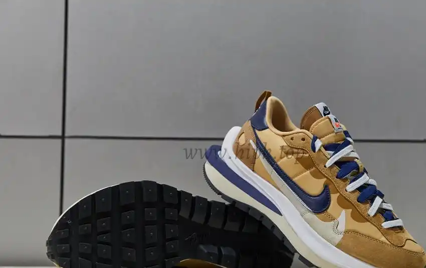 PK GOD Nike Vaporwaffle sacai Sesame Blue Void retail materials ready to ship