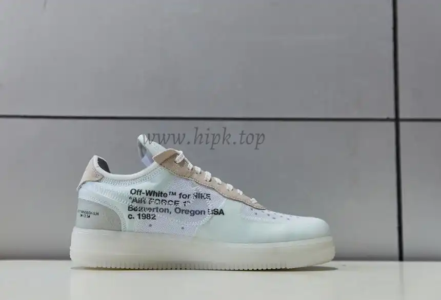 PK God Off-White Nike Air Force 1 One Low The 10 Ten Virgil Abloh retail materials ready to ship