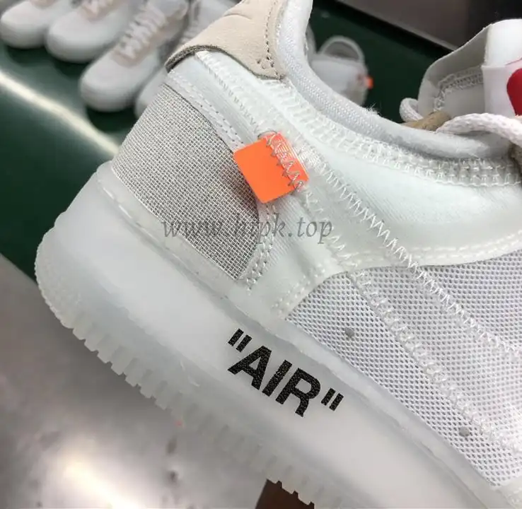 PK God Off-White Nike Air Force 1 One Low The 10 Ten Virgil Abloh retail materials ready to ship