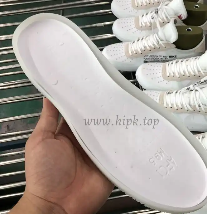 PK God Off-White Nike Air Force 1 One Low The 10 Ten Virgil Abloh retail materials ready to ship