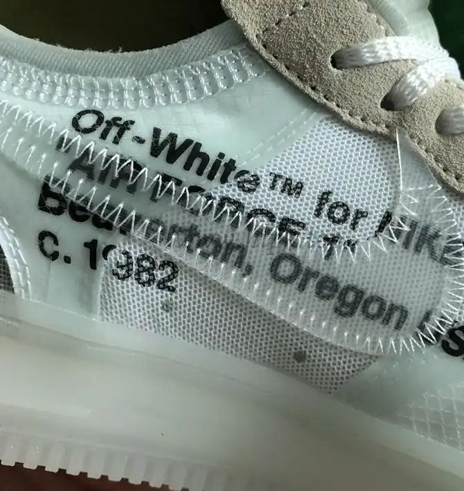 PK God Off-White Nike Air Force 1 One Low The 10 Ten Virgil Abloh retail materials ready to ship