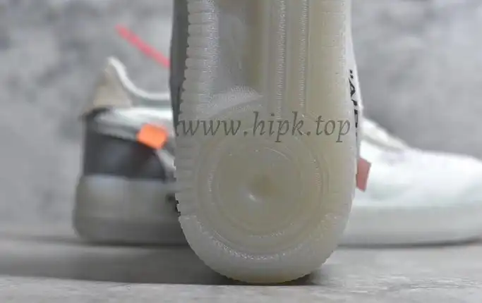 PK God Off-White Nike Air Force 1 One Low The 10 Ten Virgil Abloh retail materials ready to ship