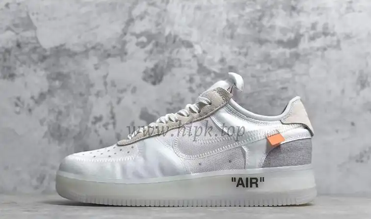 PK God Off-White Nike Air Force 1 One Low The 10 Ten Virgil Abloh retail materials ready to ship