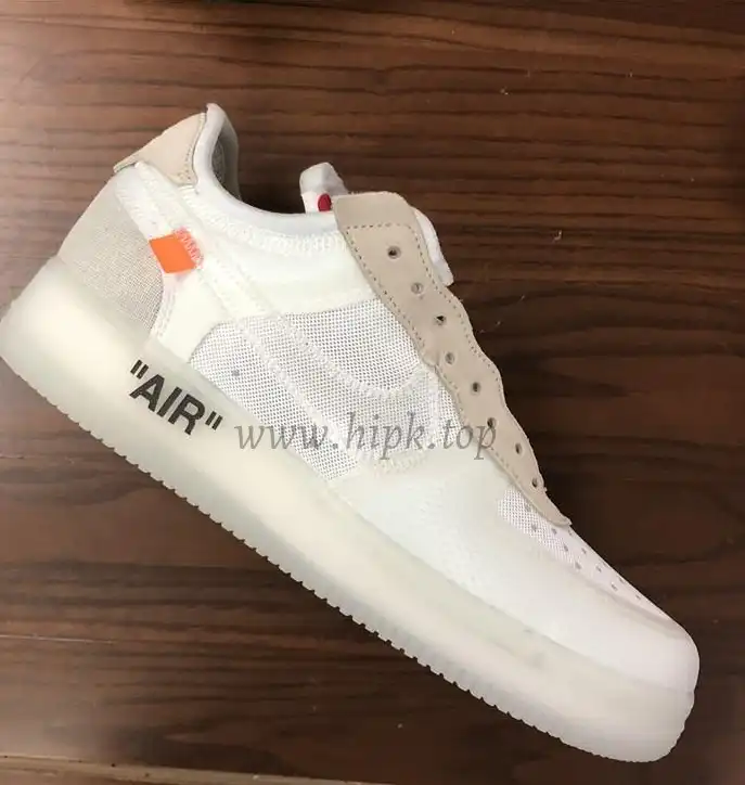 PK God Off-White Nike Air Force 1 One Low The 10 Ten Virgil Abloh retail materials ready to ship