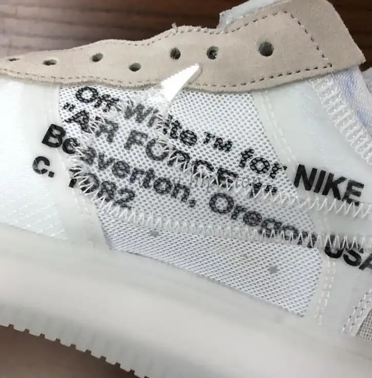 PK God Off-White Nike Air Force 1 One Low The 10 Ten Virgil Abloh retail materials ready to ship