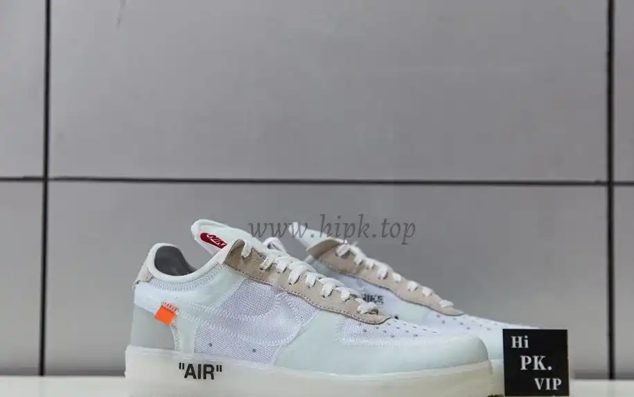 PK God Off-White Nike Air Force 1 One Low The 10 Ten Virgil Abloh retail materials ready to ship