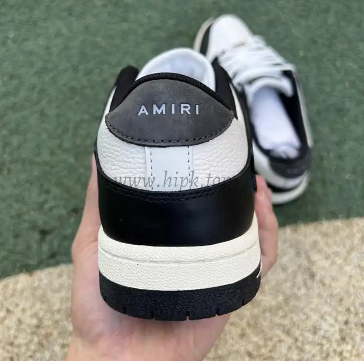 Pk God Amiri Men’s Skel LOW Sneakers BLACK retail materials ready to ship