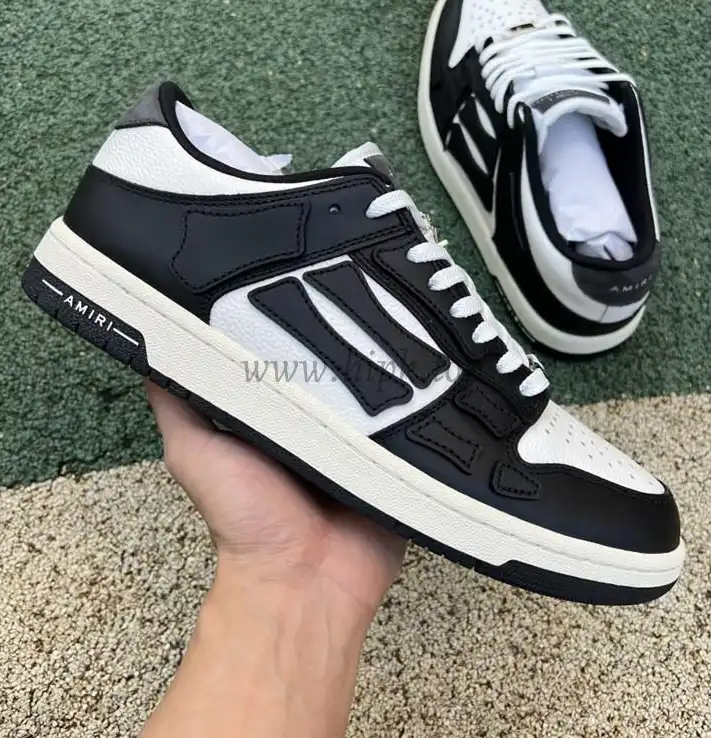 Pk God Amiri Men’s Skel LOW Sneakers BLACK retail materials ready to ship