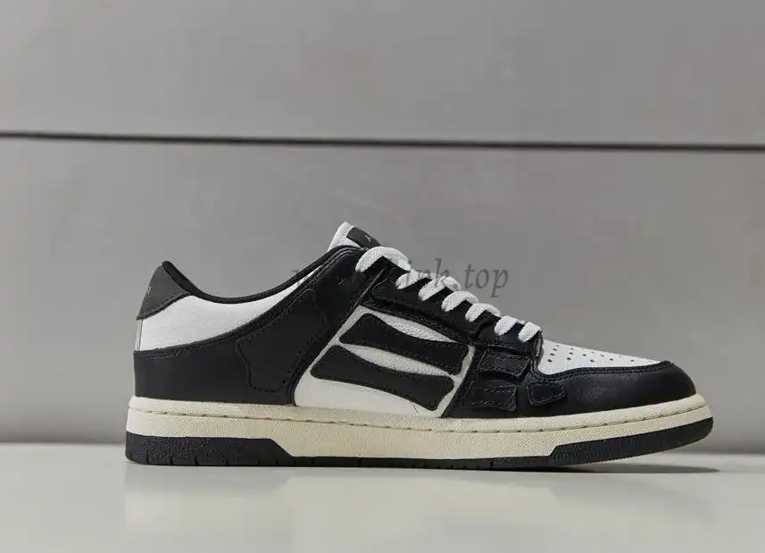 Pk God Amiri Men’s Skel LOW Sneakers BLACK retail materials ready to ship