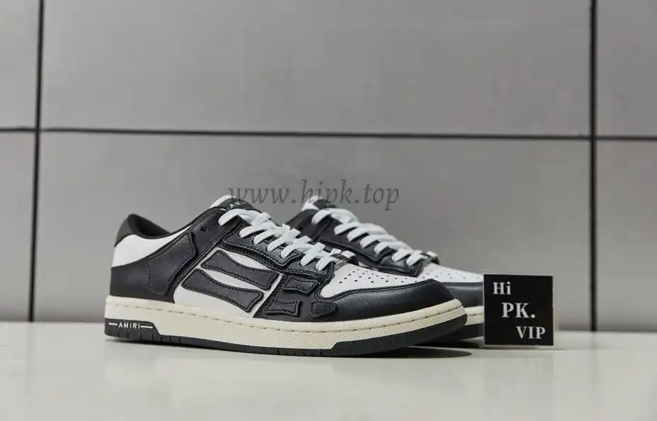 Pk God Amiri Men’s Skel LOW Sneakers BLACK retail materials ready to ship
