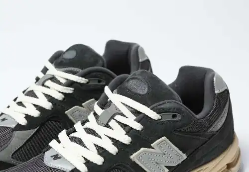 PK GOD New Balance 2002R Black Dark Grey RETAIL MATERIALS READY TO SHIP