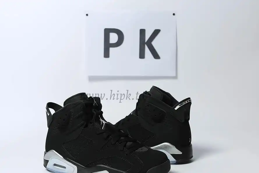 PK GOD Air Jordan 6 Retro Metallic Silver RETAIL MATERIALS READY TO SHIP