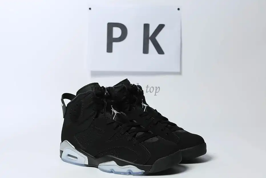 PK GOD Air Jordan 6 Retro Metallic Silver RETAIL MATERIALS READY TO SHIP