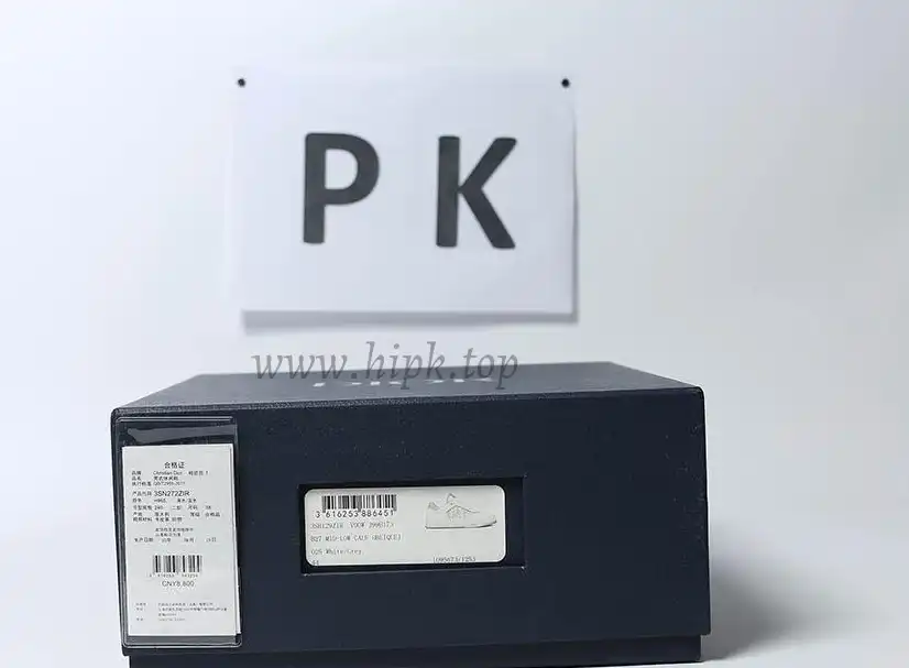 PK GOD D1or B27 Low White Gray RETAIL MATERIALS READY TO SHIP