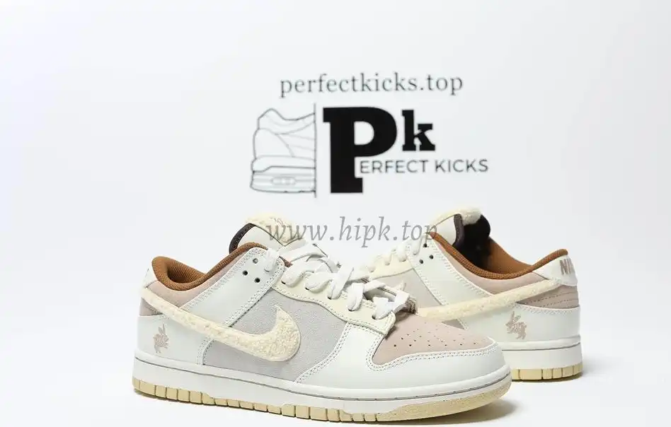 PK GOD Dunk Low Retro PRM Year of the Rabbit Fossil Stone RETAIL MATERIALS READY TO SHIP