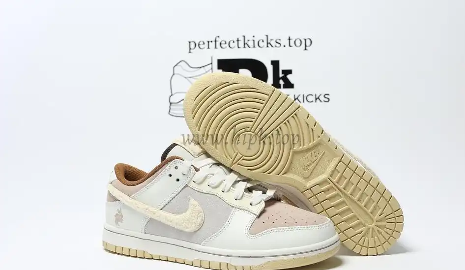 PK GOD Dunk Low Retro PRM Year of the Rabbit Fossil Stone RETAIL MATERIALS READY TO SHIP