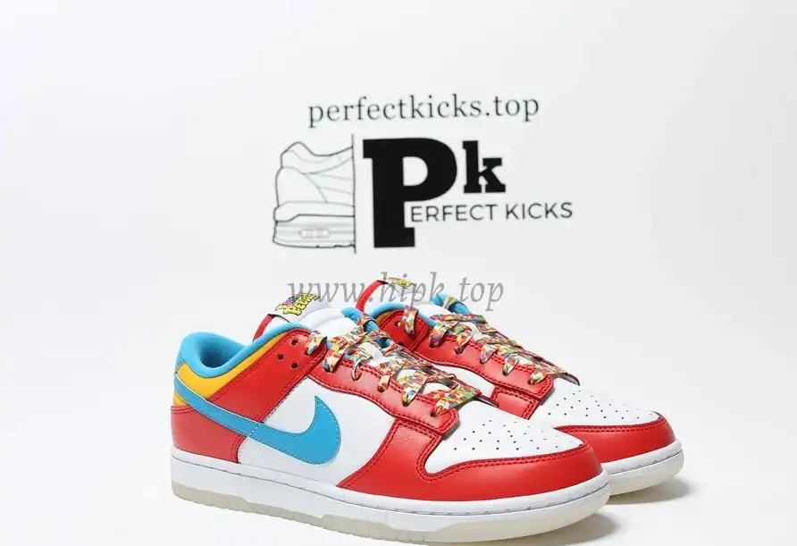 PK GOD Dunk Low SB LeBron Fruity Pebbles RETAIL MATERIALS READY TO SHIP