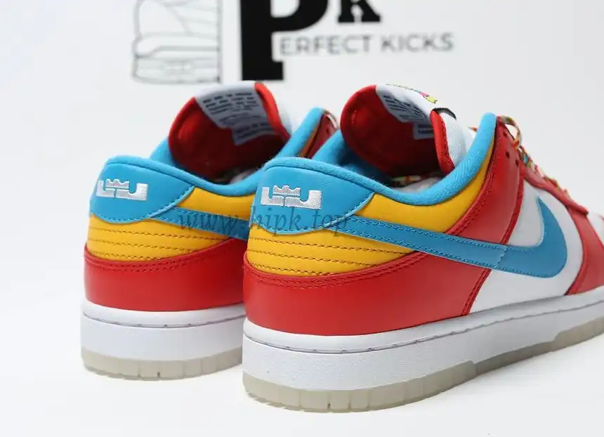 PK GOD Dunk Low SB LeBron Fruity Pebbles RETAIL MATERIALS READY TO SHIP