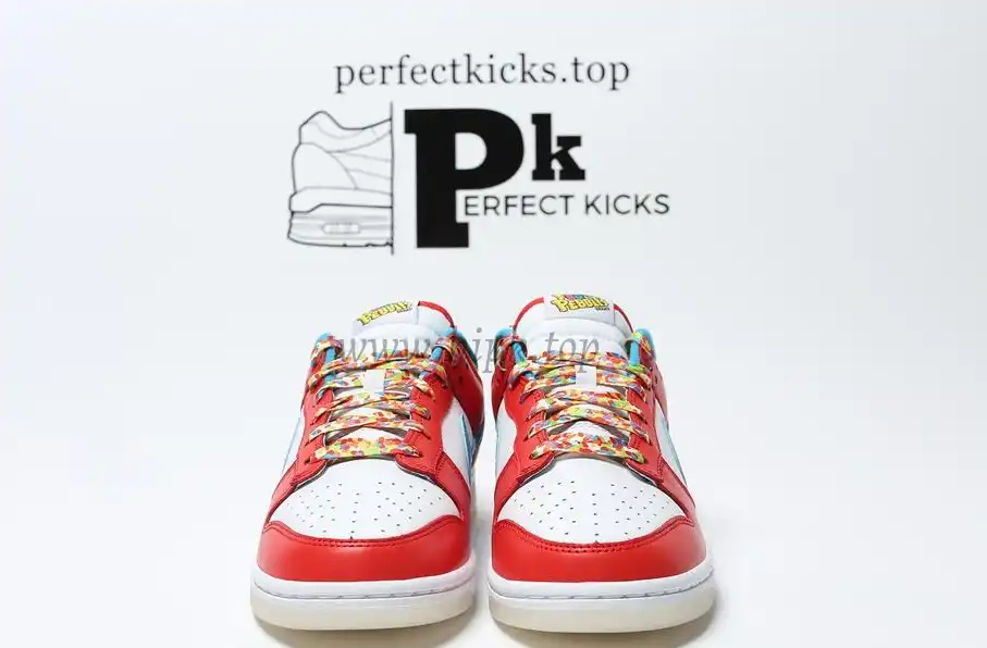 PK GOD Dunk Low SB LeBron Fruity Pebbles RETAIL MATERIALS READY TO SHIP