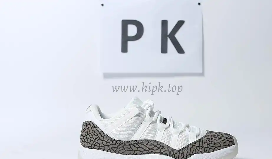 PK GOD Jordan 11 Retro Low IE White Cement RETAIL MATERIALS READY TO SHIP