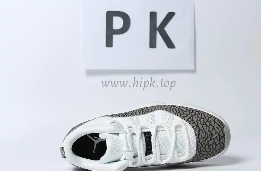 PK GOD Jordan 11 Retro Low IE White Cement RETAIL MATERIALS READY TO SHIP