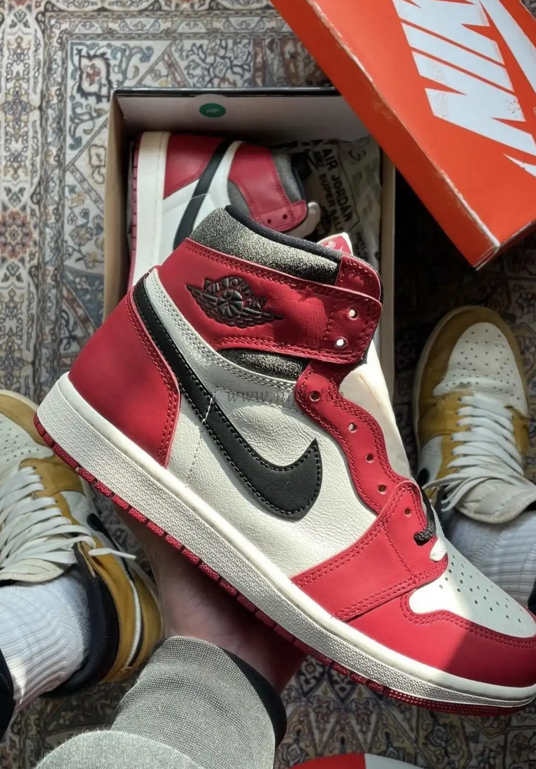 PK GOD Jordan 1 Retro High OG Lost And Found 3.0 RETAIL MATERIALS READY TO SHIP